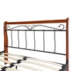 Homestyle4U Lova, 165x214x103 cm, juodai ruda