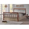 Homestyle4U Lova, 165x214x103 cm, juodai ruda