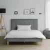 Homestyle4U Lova, 145.5x95x211 cm, pilka