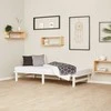 Homestyle4U Lova, 90x200 cm, balta