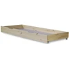 Homestyle4U Lova su stalčiumi, 173x63x16 cm, ruda