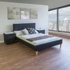 Homestyle4U Lova, 145x212 cm, juoda