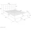 Homestyle4U Lova, 145x212 cm, juoda