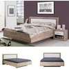 Homestyle4U Lova, 178.5x100.5x208 cm, ruda, balta