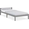 Homestyle4U Lova, 96x206x50 cm, Pilka