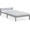 Homestyle4U Lova, 96x206x50 cm, Pilka