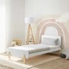 Homestyle4U Lovos rėmas, 95x76,5x209 cm, balta