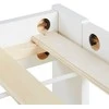 Homestyle4U Lova, 95.5x204x30 cm, balta