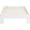 Homestyle4U Lova, 95.5x204x30 cm, balta