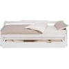 Homestyle4U Lova, 204x86x100 cm, Balta