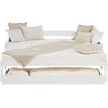 Homestyle4U Lova, 204x86x100 cm, Balta