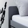 Homestyle4U Lova, 97.5x66x206 cm, Pilka