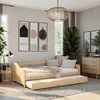 Homestyle4U Lova, 206x66x97.5 cm, Natūrali