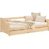 Homestyle4U Lova, 206x66x98 cm, ruda