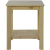 Homestyle4U Naktinis staliukas, 47x32x38 cm, rudas