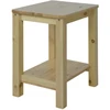 Homestyle4U Naktinis staliukas, 47x32x38 cm, rudas