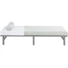 Homestyle4U Lova, 140x28x200 cm, Pilka