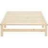 Homestyle4U Lova, 90x28x200 cm, Ruda