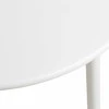 Lauko baldų komplektas Homestyle4U Sodo baldų komplektas, 55x74,5x54 cm, balta