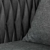 Lauko baldų komplektas Homestyle4U Sodo baldų komplektas, 163x70.5x61 cm, pilka