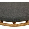Lauko baldų komplektas Homestyle4U Sodo baldų komplektas, 68x77,5x55 cm, ruda, juoda