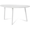 Homestyle4U Šoninis staliukas, 84x50x43.5 cm, balta