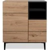Homestyle4U Komoda, 80x40x90.4 cm, Ruda
