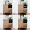 Homestyle4U Komoda, 80x40x90.4 cm, Ruda
