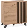 Homestyle4U Komoda, 80x85x40 cm, Ruda