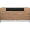 Homestyle4U Komoda, 180x41.8x90.4 cm, ruda