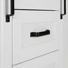 Homestyle4U Komoda, 150x89,5x41 cm, Balta