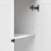 Homestyle4U Komoda, 122.5x82x42 cm, Balta