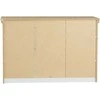 Homestyle4U Komoda, 122.5x82x42 cm, Balta