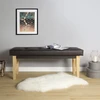 Homestyle4U Suolas, 103x41x47 cm, Ruda