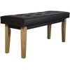 Homestyle4U Suolas, 103x41x47 cm, Ruda