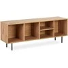 TV staliukas Homestyle4U TV spintelė, 140x52x35,5 cm, ruda