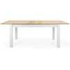 Homestyle4U Valgomasis stalas, 160x90x75 cm, balta