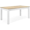 Homestyle4U Valgomasis stalas, 160x90x75 cm, balta