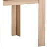 Homestyle4U Valgomojo stalas, 80x80x75 cm, rudas