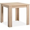 Homestyle4U Valgomojo stalas, 80x80x75 cm, rudas