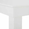 Homestyle4U Valgomasis stalas, 90x73x60 cm, balta