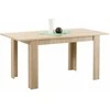 Homestyle4U Valgomojo stalas, 120x80x75 cm, rudas