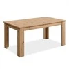 Homestyle4U Valgomojo stalas, 200.5x90.5x76.5 cm, rudas