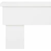 Homestyle4U Valgomasis stalas, 90x73x60 cm, balta