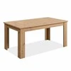 Homestyle4U Valgomojo stalas, 200.5x90.5x76.5 cm, rudas