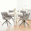 Homestyle4U Valgomasis stalas, 106x106x76.5 cm, balta