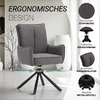 Homestyle4U Valgomojo stalas ir kėdžių komplektas, 200x95x93.5 cm, ruda, juoda, pilka