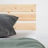 Homestyle4U Viengulė lova, 94.5x204.5x66.7 cm, ruda