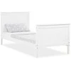 Homestyle4U Lova, 98x208x97 cm, balta