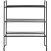 Nežinomas Shoe rack. juodas. 25 cm x 49.5 cm x 60 cm